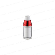 Winpack Wholesale Bottle Cosmetic Plastic Lotion Bottles Wholesale Red Shiny Collar with High Quality Pump